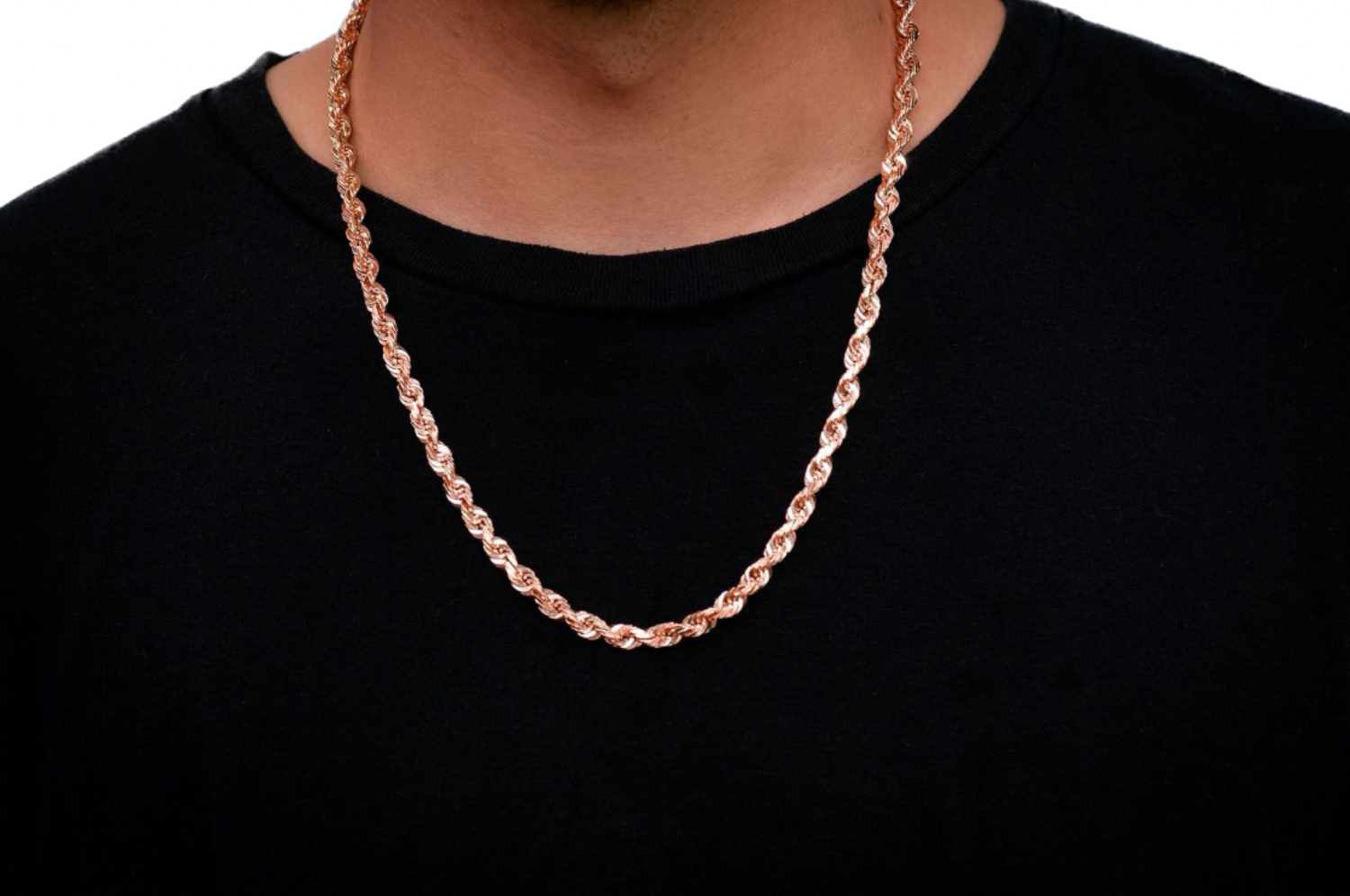 4mm Rope 14k Chain - Amina Sorel Fine Jewelry