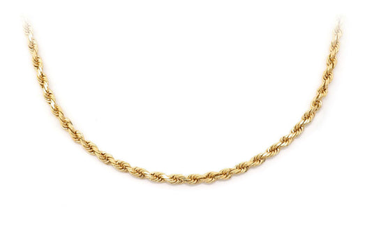 2.5mm Rope 14k   Chain