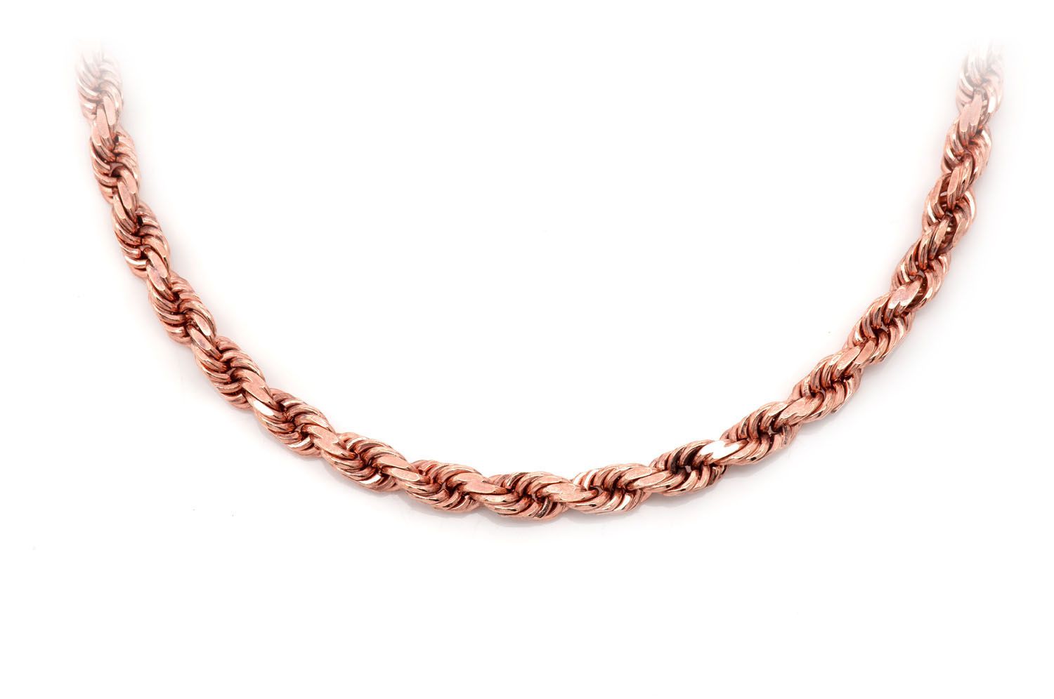 4mm Rope 14k Chain - Amina Sorel Fine Jewelry