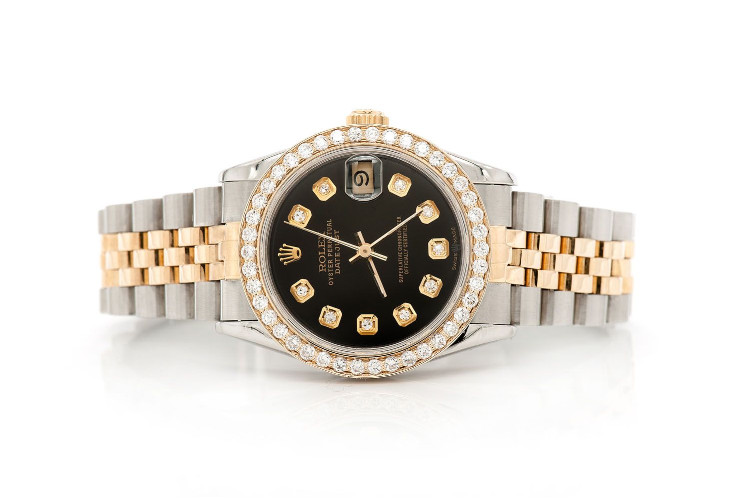 Rolex Datejust Plain 18K SS