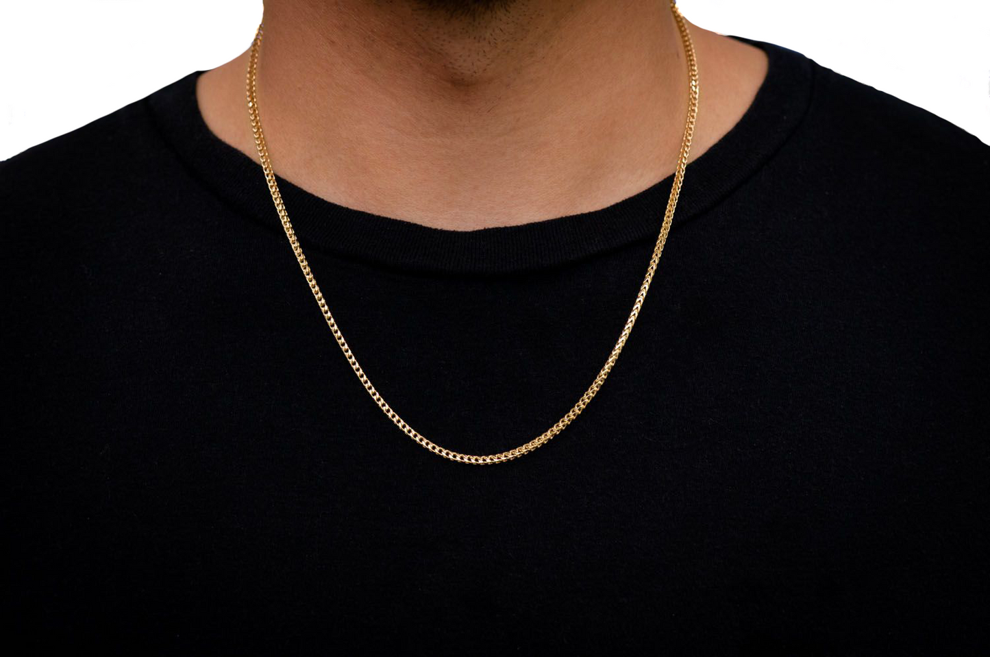 2mm Franco 14k   Chain