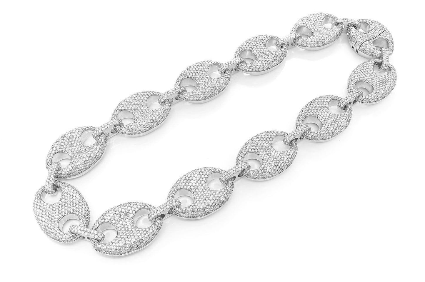 Mariner Link Necklace 14k   95.67ctw