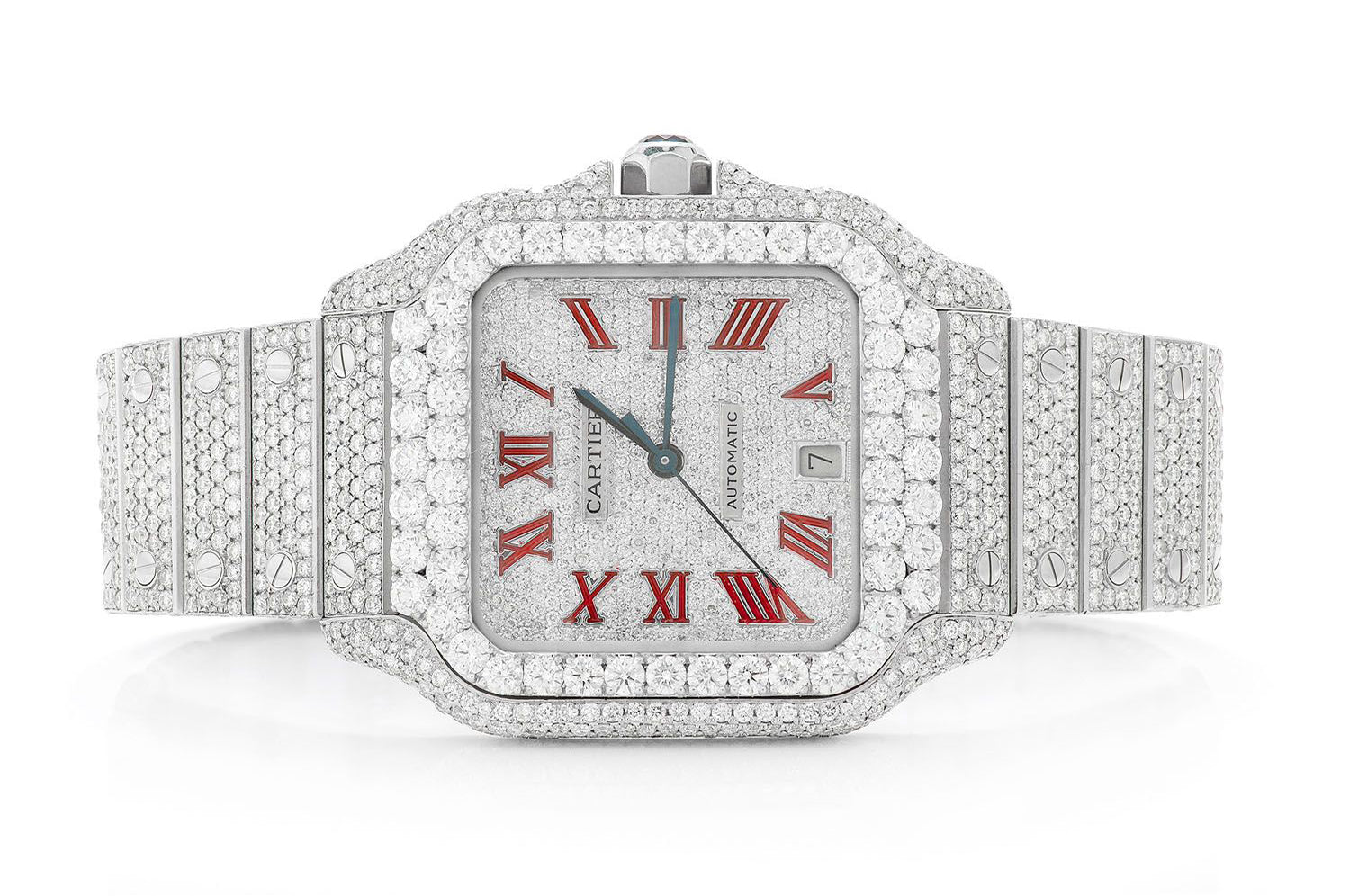 Cartier Watch Steel  27.44ctw