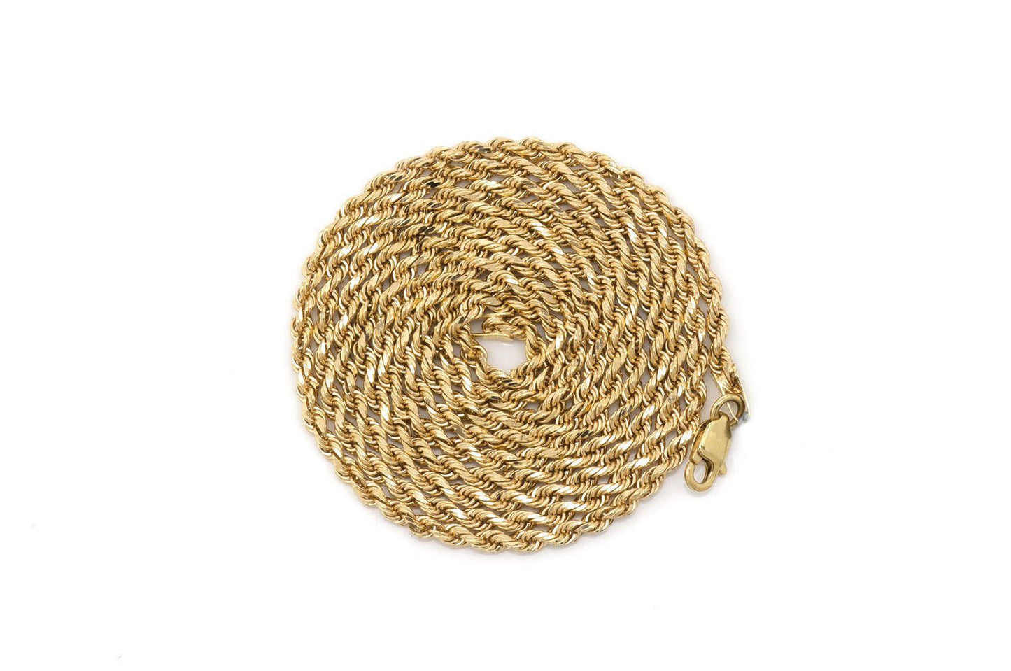 2.5mm Rope 14k   Chain