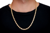 5mm Rope 14k   Chain