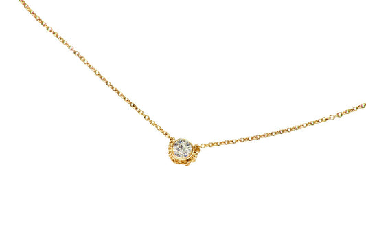 14kt gold Veza necklace- Adriatic