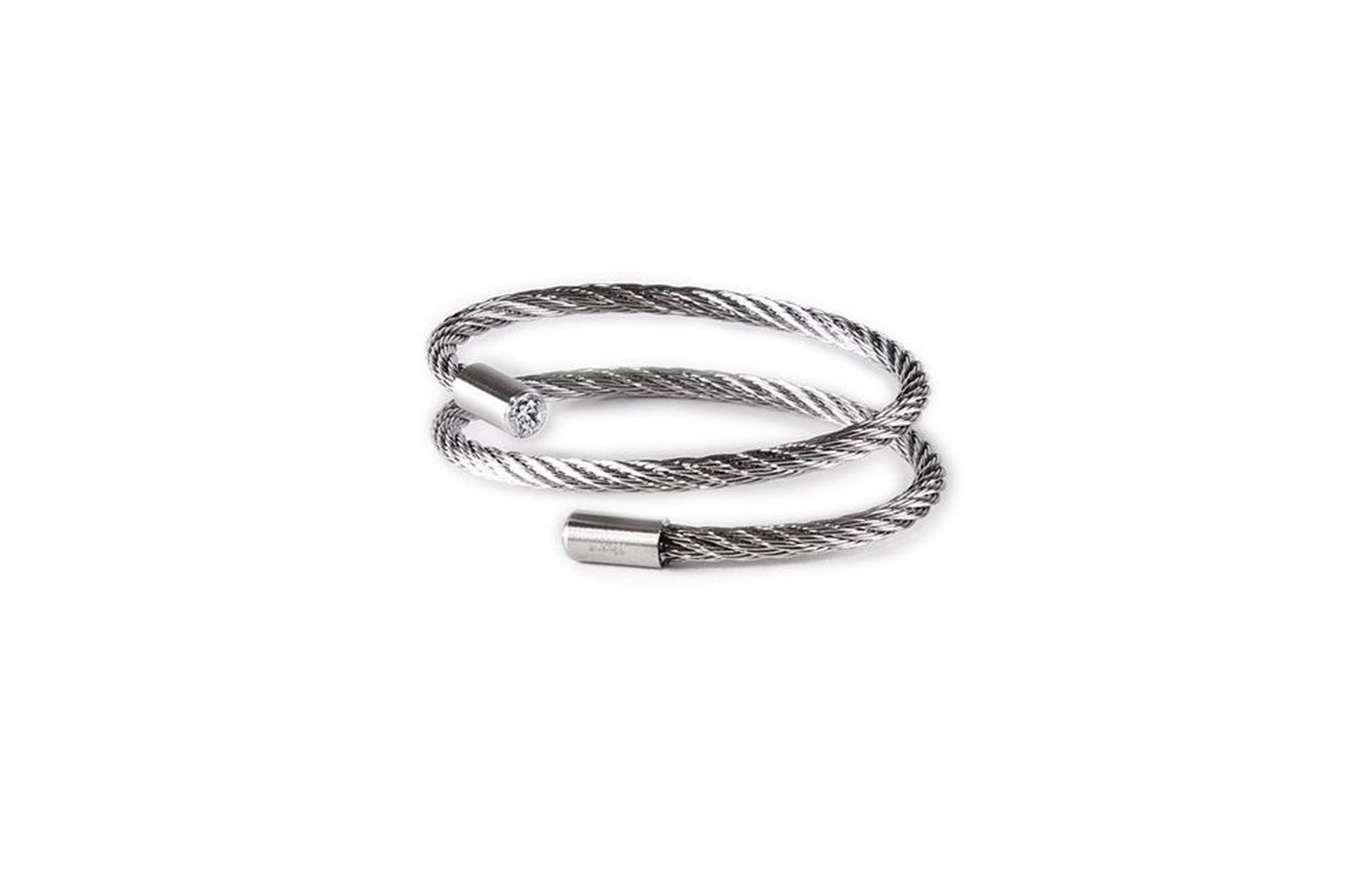 Double Wrapped Cable Bracelet